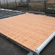 Plancher et chassis tente de réception 8 x 8
