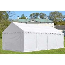 Tente de stockage 4 x 8 Premium en 2.00m hauteur de passage
