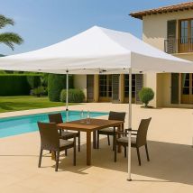 Tonnelle pliante 3x4,5 acier