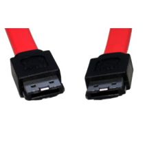 1.5m ESATA Plug ESATA Plug Red Cable