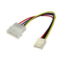 17.5cm 4-Pin Molex To Floppy Power Cable