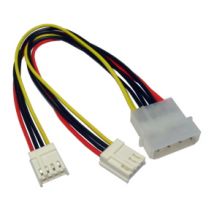 15cm 4-Pin Molex M 2X Floopy Drive Power