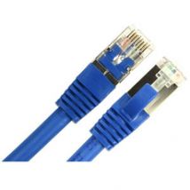 CAT8 Network Cable 15m Blue Low Smoke 40Gbps CAT8.1
