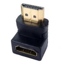 HDMI Right Angle Adapter Male to Female 90 Degree