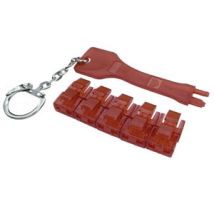 RJ45 Port Blocker 10 Pack with Key Network Connector Lock