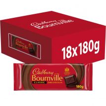 Cadbury Bournville Classic 180g Box of 18