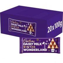 Dairy Milk Winter Edition 100g Christmas Bar (Box of 20)