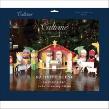 Nativity Scene 24 Piece Set Advent Calendar