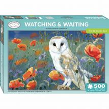 Pollyanna Pickering, Watching And Waiting Barn Owl Jigsaw