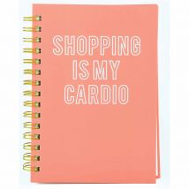 Shopping Is My Cardio A5 Notebook