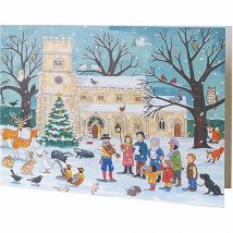 Alison Gardiner, Winter Wildlife Advent Calendar Card