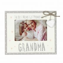 Promoted to Grandma Photo Frame