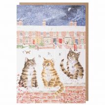 Wrendale Designs, Cat Trio Advent card
