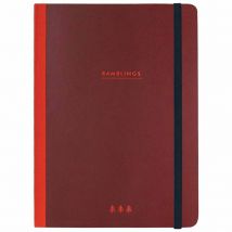 Joules, Red Flexi A5 Journal