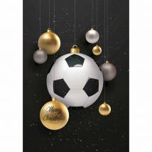 Football Baubles A3 Calendar Gift Wrap Envelope