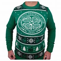 Celtic FC Christmas Jumper Large