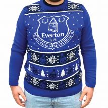 Everton FC Christmas Jumper Medium