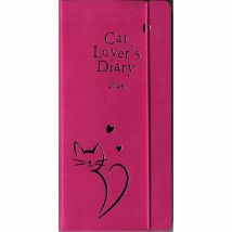 Cat Lover Slim Diary 2024