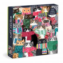 Galison, Wintry Cats Jigsaw