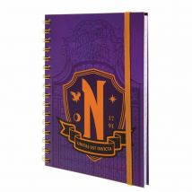 Wednesday Nevermore Shield A5 Wiro Notebook