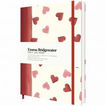 Emma Bridgewater, Pink Hearts A5 Notebook