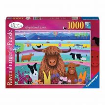 Highland Cow Life Jigsaw