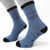 Auntie Like Mum, Only Cooler Socks - Size 4 - 8