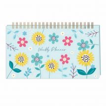 Contemporary Flowers Weekly Planner