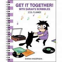 Sarah's Scribbles, Get It Together A5 Deluxe Diary 2025 - 2026