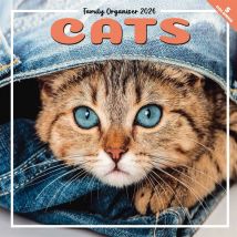Cats Family Organiser 2026