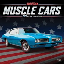 American Muscle Cars Calendar 2026