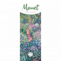 Monet Slim Calendar 2026
