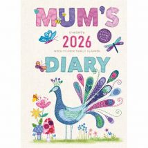 Mum's Fabric A5 Planner Diary 2025 - 2026