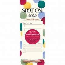 Emma Bridgewater, Polka Dot Magnetic Slim Calendar 2026