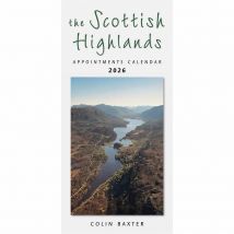 Colin Baxter, Scottish Highlands Slim Calendar 2026