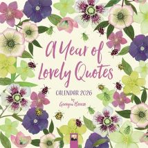 A Year Of Lovely Quotes Calendar 2026