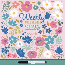 Floral Week to View Family Organiser 2026