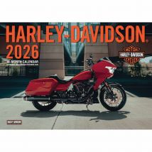 Harley Davidson Deluxe Calendar 2026