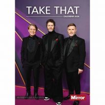 Take That A3 Calendar 2026