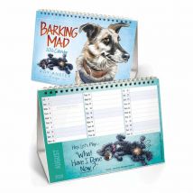 Roy Anstey, Barking Mad Easel Desk Calendar 2026