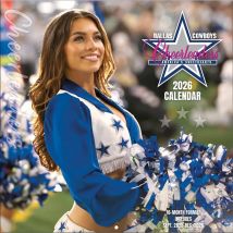 Dallas Cowboys Cheerleaders Calendar 2025 - 2026