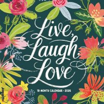 Live, Laugh, Love Calendar 2026
