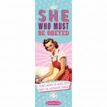 She Who Must Be Obeyed Slim Calendar 2026