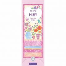 To My Mum Slim Calendar 2026