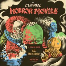 Classic Horror Movies Calendar 2027