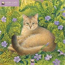 Ivory Cats Mini Calendar 2027