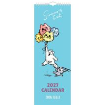 Simon's Cat Slim Calendar 2027