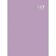 Lilac Hardback Day To View A5 Diary 2027