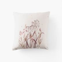 Taie d'oreiller carrée satin de coton Aura - Couleur beige - 64 x 64 cm