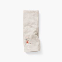 Serviette de toilette coton Féeries ivoire - Couleur blanc - 50 x 90 cm